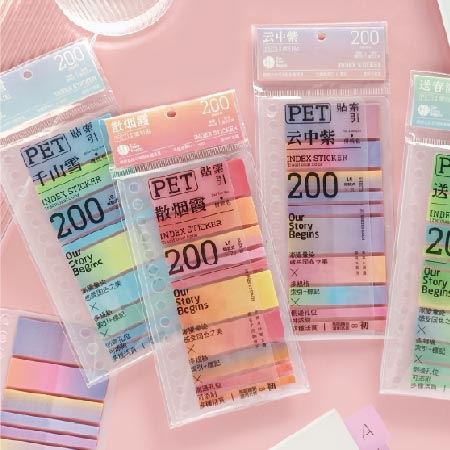 PET グラジエントインデックスステッカー